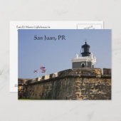 サンファン灯台郵便はがき ポストカード (正面/裏面)