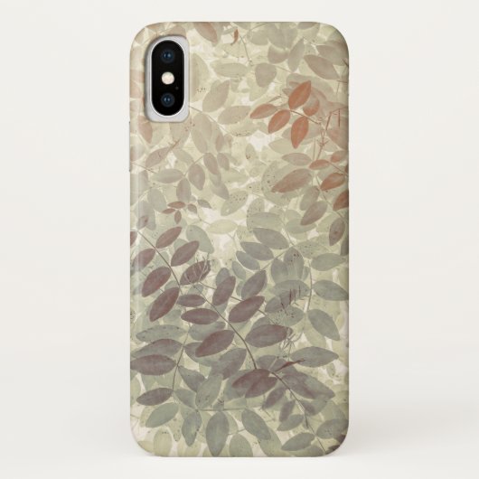サンファン諸島のカラスノエンドウの葉の模様 | ワシントン州 Case-Mate iPhoneケース (裏面)