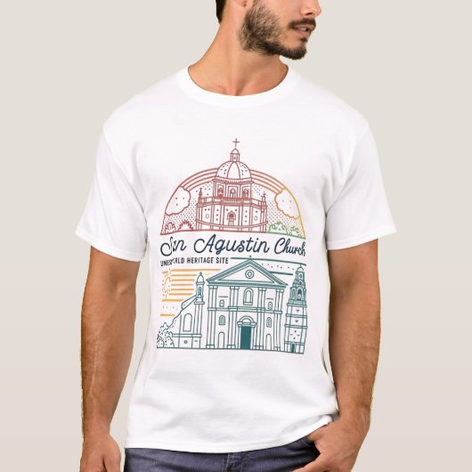サンファン・デ・レトラン大聖堂 Tシャツ (正面)