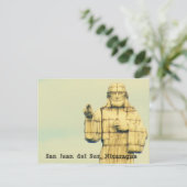 サンファンdel Surのニカラグアの郵便はがき ポストカード (スタンド正面)