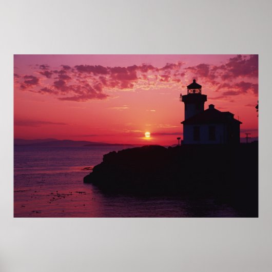 サンフアン島ライムキルンライトハウス ポスター (正面)