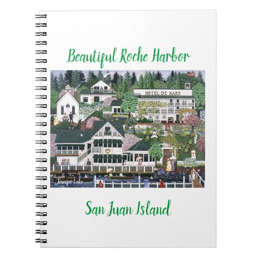 サンフアン島～ロシェハーバー ノートブック (正面)