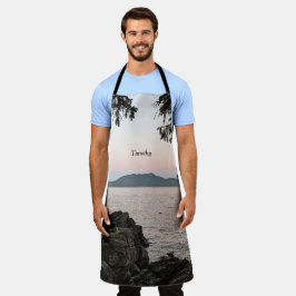 サンフアン諸島の月の出 エプロン