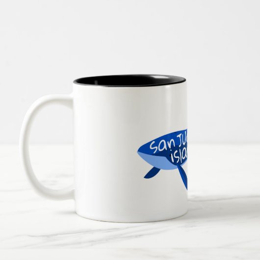サンフアン諸島クジラ ツートーンマグカップ (左)