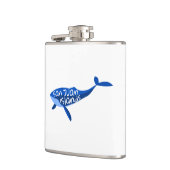 サンフアン諸島クジラ フラスク (左)