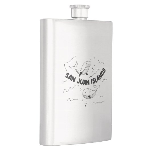 サンフアン諸島クジラ フラスク (右)