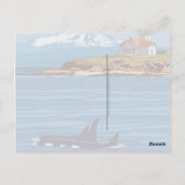 サンフアン諸島 ポストカード (裏面)