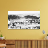 サンフアン諸島，ワシントン航空 キャンバスプリント (インサイチュ (リビング))