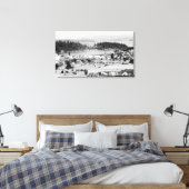 サンフアン諸島，ワシントン航空 キャンバスプリント (インサイチュ (寝室))