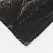 サンフアン諸島 – 月がサイプレス島の上に上昇 フリースブランケット (角)