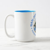 サンフアン諸島(NM) ツートーンマグカップ (左)