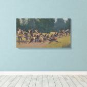 サンフアン・ヒルのシャッパネルの叫び キャンバスプリント (インサイチュ (ウッドフロア))