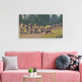 サンフアン・ヒルのシャッパネルの叫び キャンバスプリント (インサイチュ (リビング))