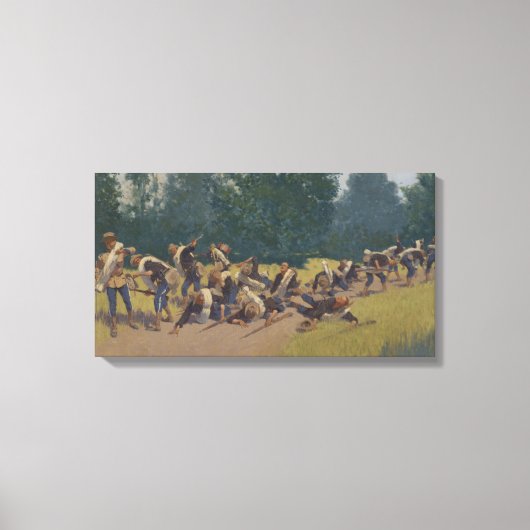 サンフアン・ヒルのシャッパネルの叫び キャンバスプリント (正面)