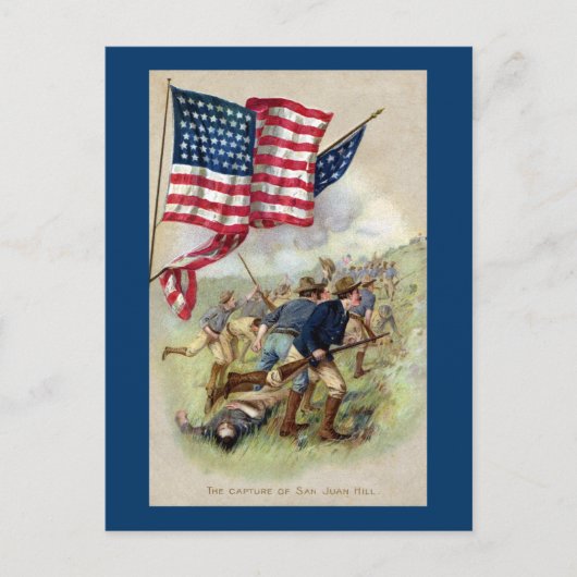 サンフアン・ヒルの捕獲 ポストカード (正面)