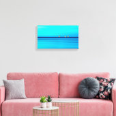 サンフィッシュセーリングボート キャンバスプリント (インサイチュ (リビング))