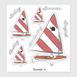 サンフィッシュビニールのシール シール