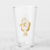 サンフィッシュピントガラス タンブラーグラス (裏面)