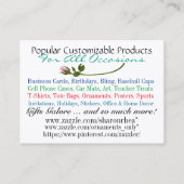 サンフェイスペシャルビジネスカード 名刺 (裏面)