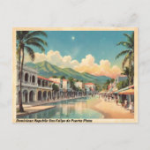 サンフェリペデプエルトプラタヴィンテージ ポストカード (正面)