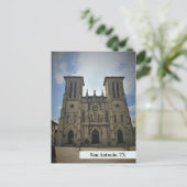 サンフェルナンド大聖堂サンアントニオ旅行はがき ポストカード (スタンド正面)