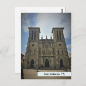 サンフェルナンド大聖堂サンアントニオ旅行はがき ポストカード (正面/裏面)