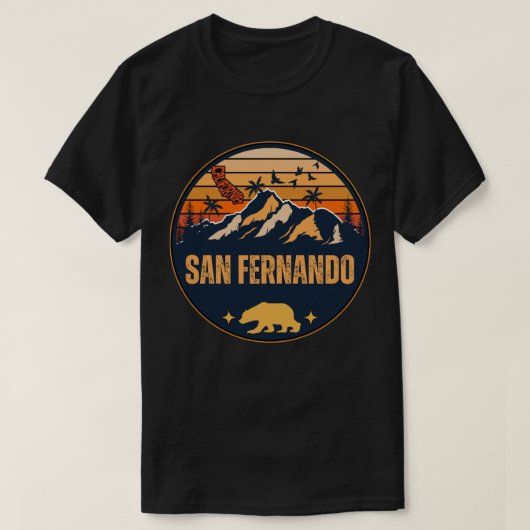 サンフェルナンド, カリフォルニア Tシャツ (デザイン正面)