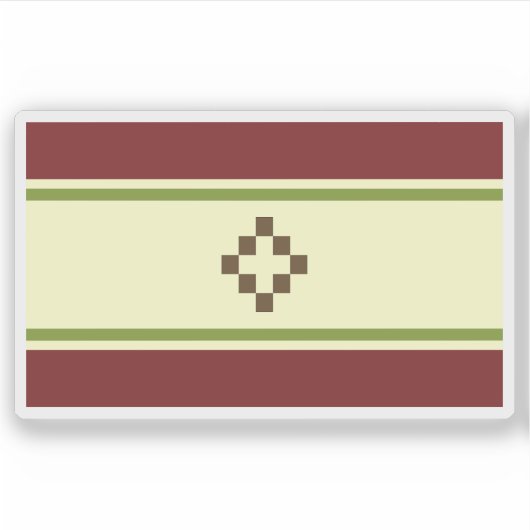 サンフェルナンド・デル・バレ・デ・カタマルカ国旗、アルゼンチン シール (正面)