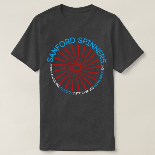 サンフォードスピンナー Tシャツ (デザイン正面)