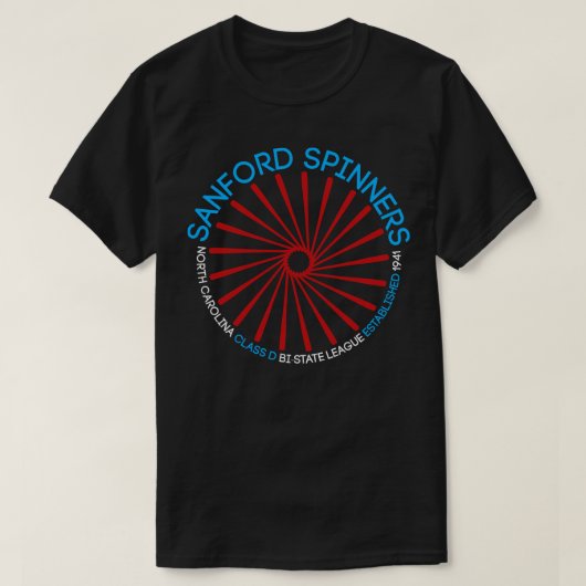 サンフォードスピンナー Tシャツ (デザイン正面)