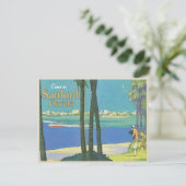 サンフォードフロリダヴィンテージ旅行1920年代 ポストカード (スタンド正面)