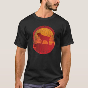 サンフバートの犬ブラッドハウンド犬の品種4 Tシャツ