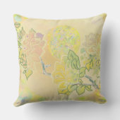 サンフラズキルトルックオリジナルアートピロー クッション (裏面)