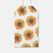 サンフラワーありがとうありがとう ギフトタグ (裏面)