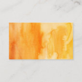 サンフラワーが途中の赤ちゃんシャワーおむつラッフル エンクロージャーカード (裏面)