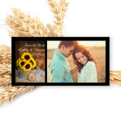 サンフラワーと散水結婚式の日付を保存 セーブザデート