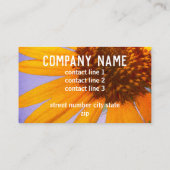 サンフラワーアートイエローダブルサイド 名刺 (裏面)