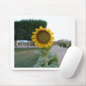 サンフラワーアートプリント マウスパッド (マウス)