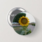 サンフラワーアートプリント 缶バッジ (正面&裏面)