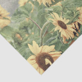 サンフラワーイエローデコップアート装飾フローラ 薄葉紙 (詳細)