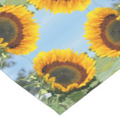 サンフラワーインサンシャイン抽象芸術フラワーアート ショートテーブルランナー (コーナー)