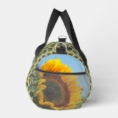 サンフラワーインサンシャイン鏡 パーソナライズされた ダッフルバッグ (右)