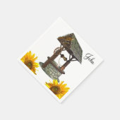 サンフラワーウェル紙ナプキンス スタンダードカクテルナプキン (角)