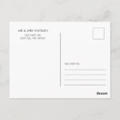 サンフラワーカウボーイブーツバーンウッドセーブ ポストカード (裏面)