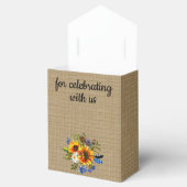 サンフラワーカントリー素朴バーラッププリント フェイバーボックス (オープン)