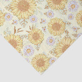 サンフラワーガーデン素朴カントリーティッシュペーパー 薄葉紙 (詳細)