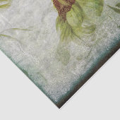 サンフラワーグリーングレーヴィンテージグランジアンティーク 薄葉紙 (詳細)