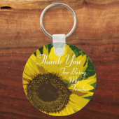 サンフラワーサンキュアユー先生 キーホルダー (正面)