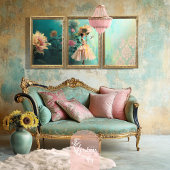 サンフラワーサンクチュアリエレガントーレディファンタジーポートレート 薄葉紙