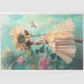 サンフラワーサンクチュアリエレガントーレディファンタジーポートレート 薄葉紙 (正面)